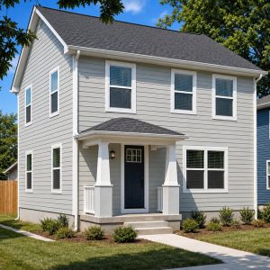 $260,000 Efficient Traditional Two-Story Family Home: 1,530-Sq.-Ft. Three-Bedroom Plan