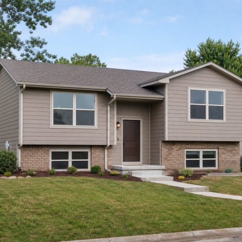 $262,500 Efficient Split-Level Family Home: 1,540-Sq.-Ft. Three-Bedroom Plan