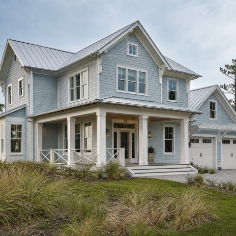 $525,000 Refined Coastal Luxury Retreat: 2,580-Sq.-Ft. Four-Bedroom Custom Plan