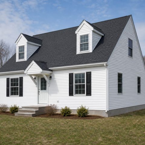 $265,000 Efficient Cape Cod-Inspired Family Home: 1,550-Sq.-Ft. Three-Bedroom Plan