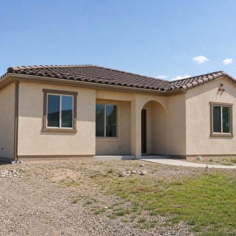 $270,000 Efficient Mediterranean-Inspired Family Home: 1,570-Sq.-Ft. Three-Bedroom Plan
