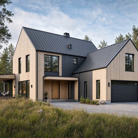 $540,000 Refined Scandinavian-Inspired Luxury Home: 2,640-Sq.-Ft. Four-Bedroom Custom Plan