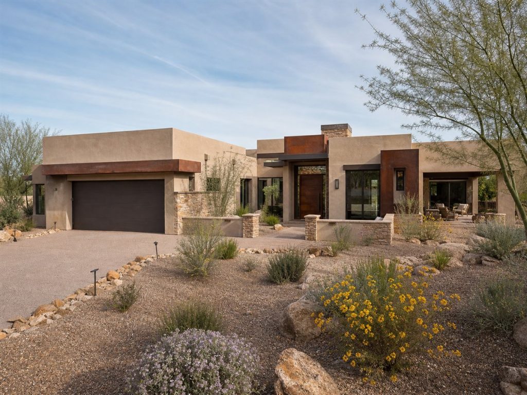 $545,000 Refined Desert-Modern Courtyard Home: 2,660-Sq.-Ft. Four-Bedroom Custom Plan