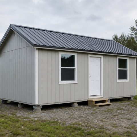 $55,000 Prefab One-Bedroom Cottage: 400-Sq.-Ft. Concept