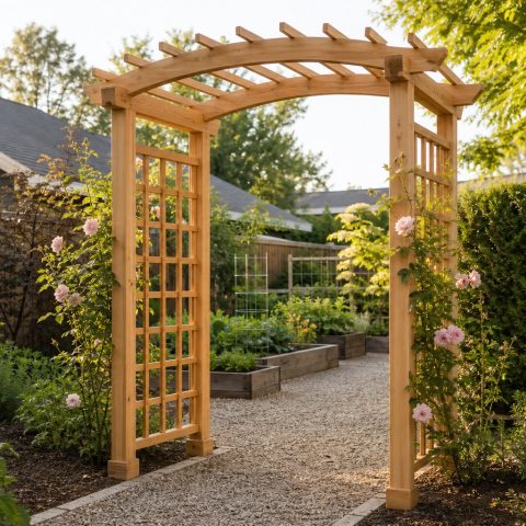DIY Garden Arbor Plans for a Welcoming Entrance