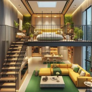 Open-Loft Tiny House Layout Ideas
