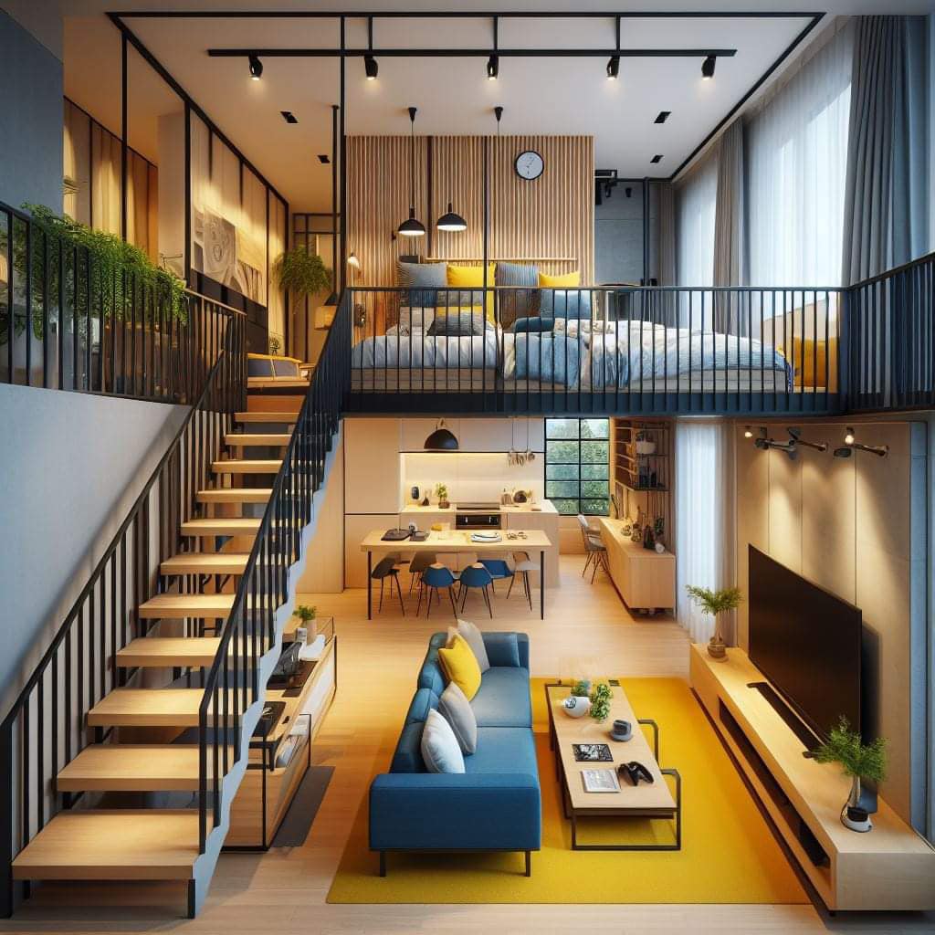 Open-Loft Tiny House Layout Ideas