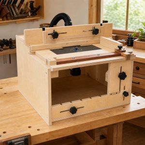 Box-Joint Router Jig With an Indexing Key