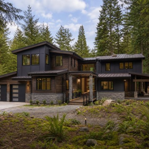 $575,000 Refined Pacific Northwest Custom Home: 2,780-Sq.-Ft. Four-Bedroom Custom Plan