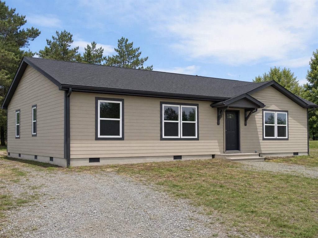 $292,500 Efficient Modular Family Ranch: 1,660-Sq.-Ft. Three-Bedroom Plan