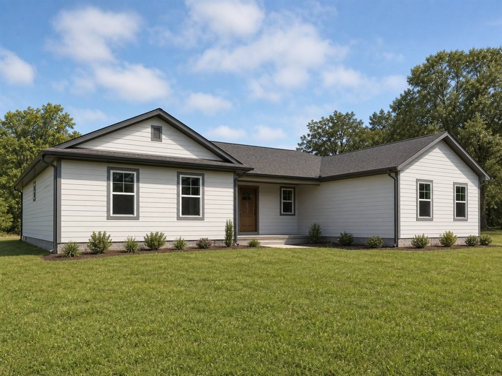 $297,500 Efficient L-Shaped Family Ranch: 1,680-Sq.-Ft. Three-Bedroom Plan