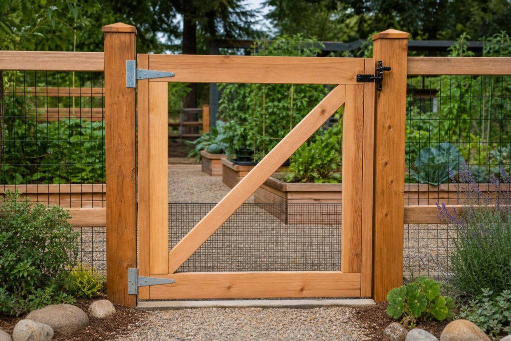 DIY Garden Gate Plans That Resist Sagging