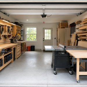 Small Garage Workshop Layout: One-Car Setup Guide