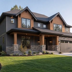 $605,000 Refined Modern Craftsman Custom Home: 2,900-Sq.-Ft. Four-Bedroom Custom Plan