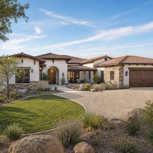 $610,000 Refined Courtyard Hacienda Custom Home: 2,920-Sq.-Ft. Four-Bedroom Custom Plan