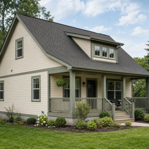 $310,000 Efficient Family Cottage: 1,730-Sq.-Ft. Three-Bedroom Plan