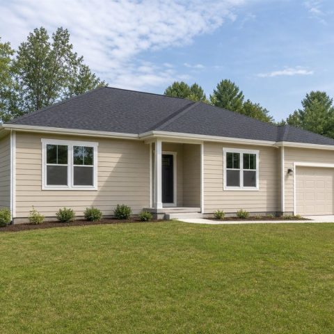 $315,000 Comfort Single-Story Family Ranch: 1,750-Sq.-Ft. Four-Bedroom Plan