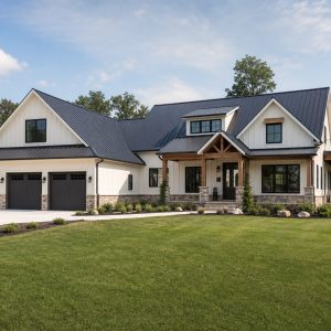 $630,000 Executive Modern Farmhouse Estate: 3,000-Sq.-Ft. Four-Bedroom Custom Plan
