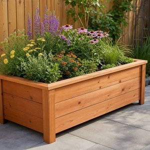 Native Pollinator Planter for a Small Sunny Patio