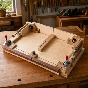 Box-Squaring Assembly Jig With Sliding Corners