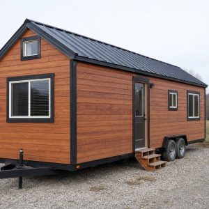 $23,200 Tiny House on Wheels: 220-Sq.-Ft. Loft Model