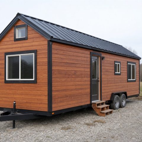 $23,200 Tiny House on Wheels: 220-Sq.-Ft. Loft Model