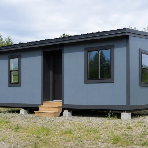 $70,000 Modern Modular Starter Home: 520-Sq.-Ft. Concept