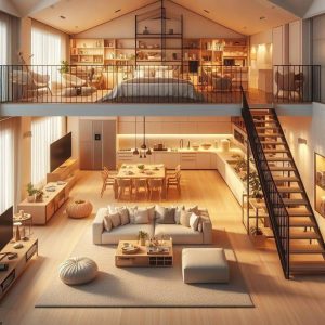 Bright Tiny House Interiors With Skylights