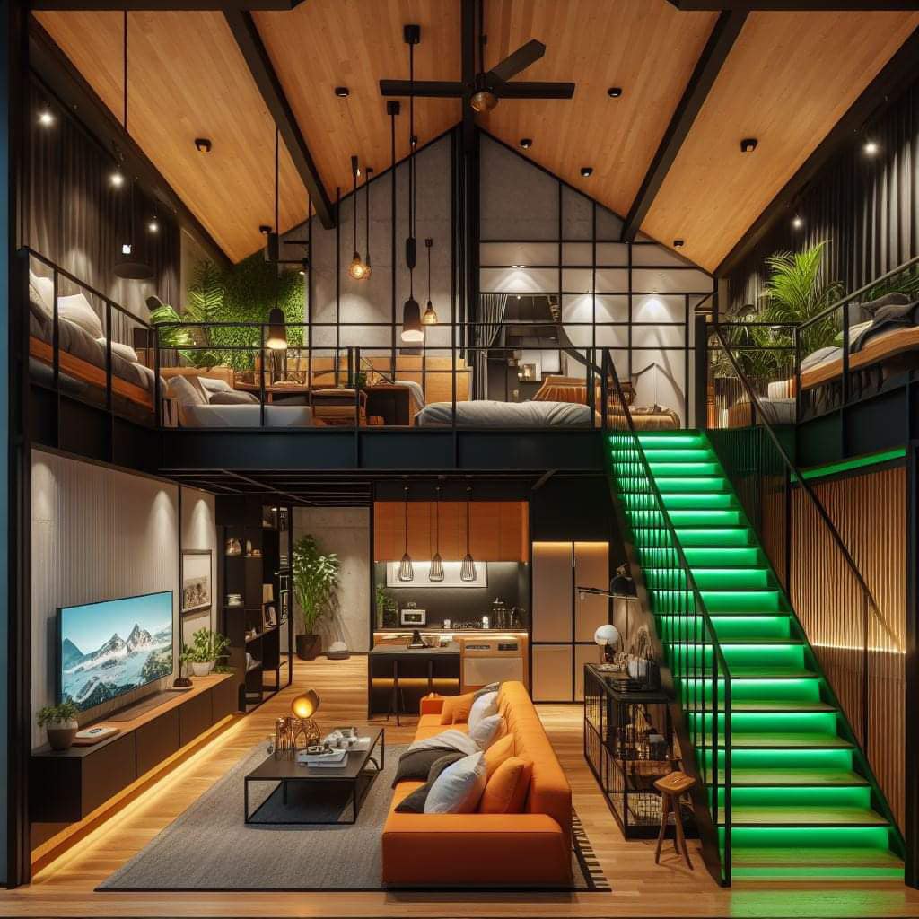 Bright Tiny House Interiors With Skylights