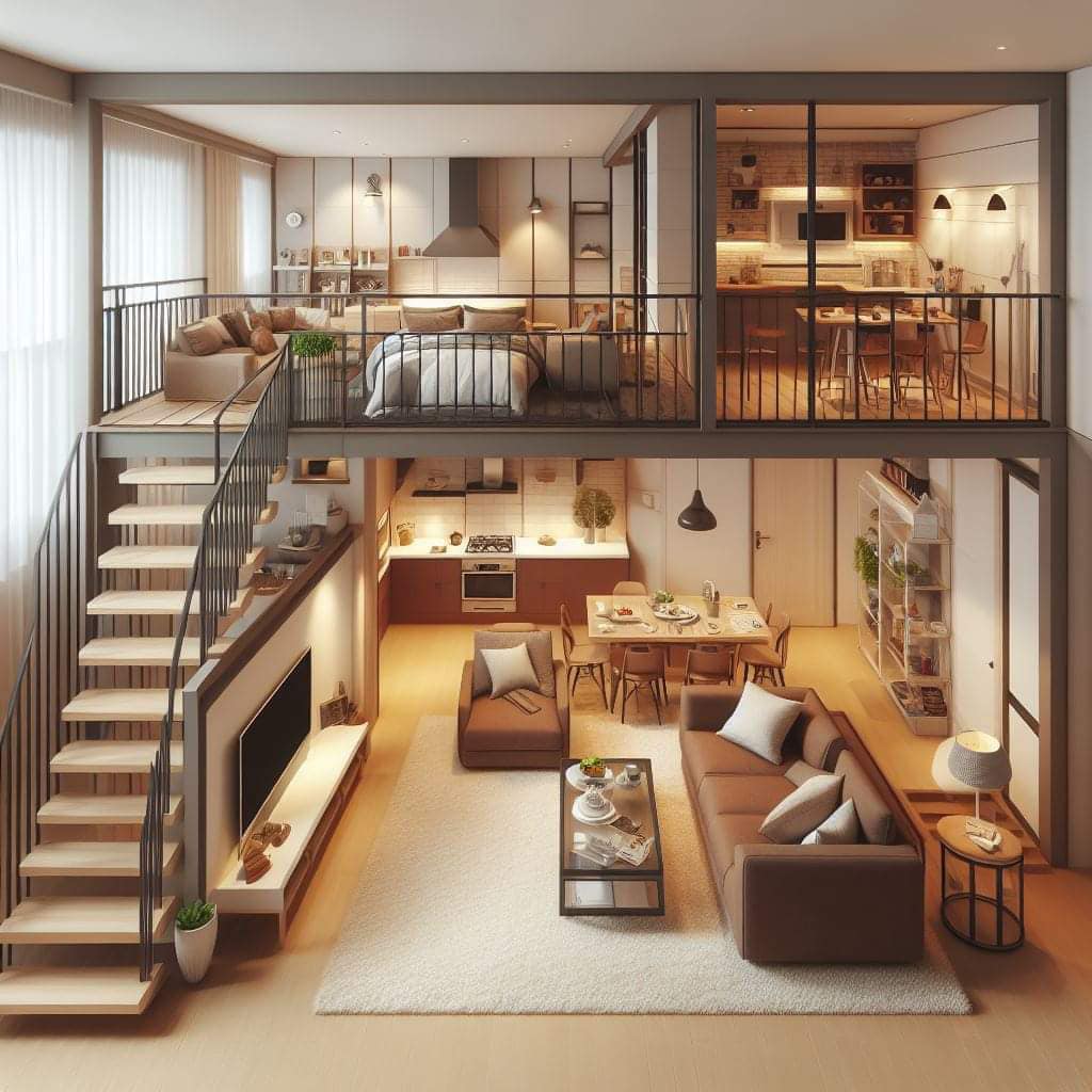 Bright Tiny House Interiors With Skylights