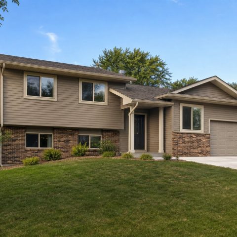 $325,000 Comfort Split-Level Family Home: 1,790-Sq.-Ft. Four-Bedroom Plan