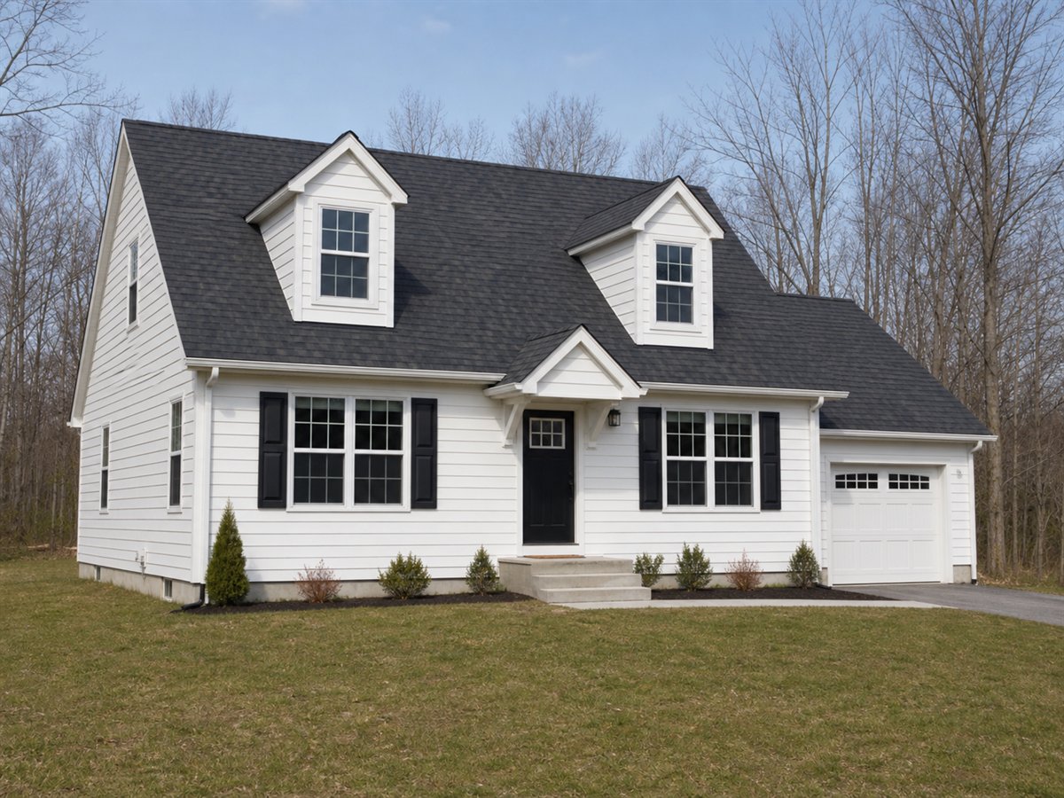 Harbor Cape 1800, a conceptual 1800-square-foot Cape Cod-inspired family home with a $327,500 construction target