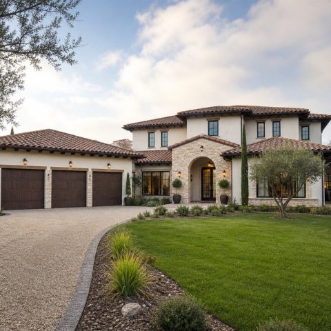 $655,000 Executive Mediterranean-Inspired Custom Villa: 3,100-Sq.-Ft. Four-Bedroom Custom Plan
