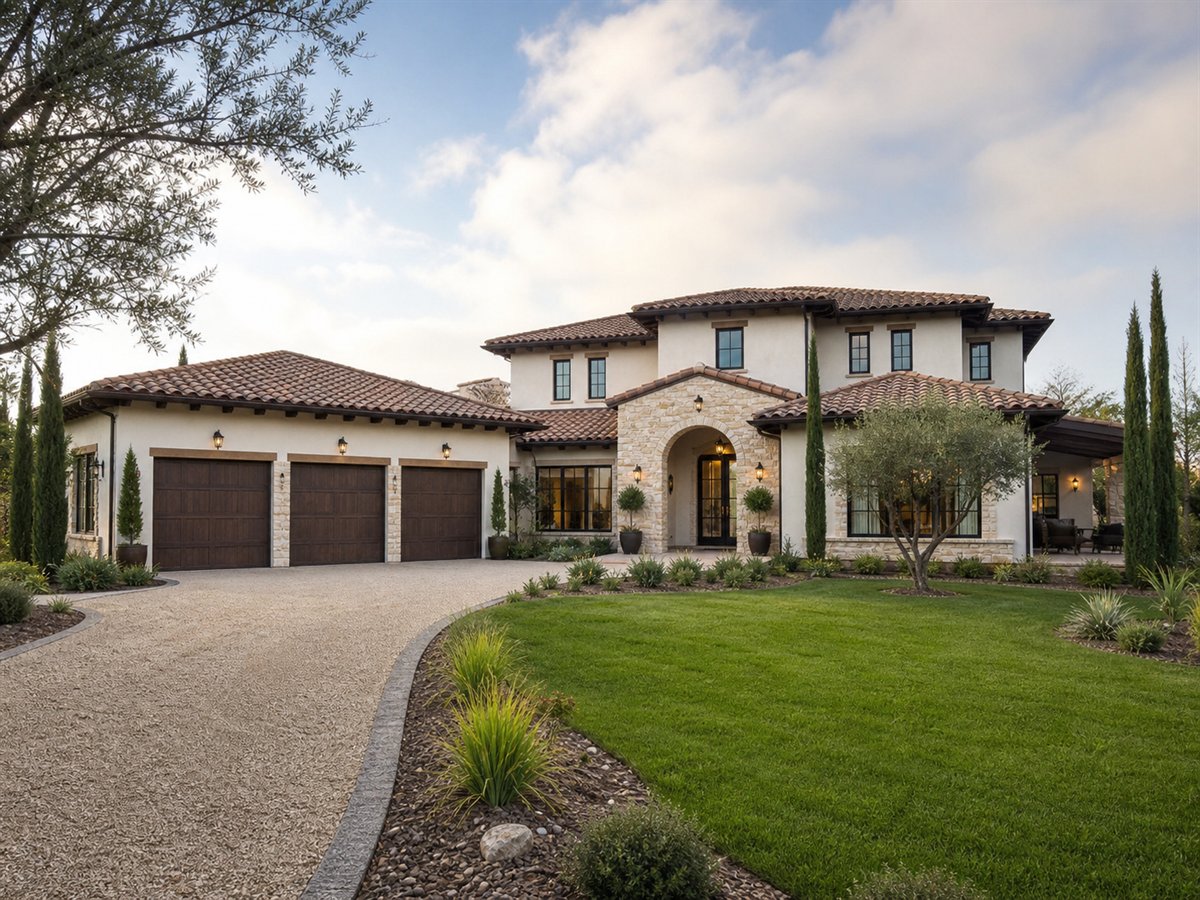 Solara Villa 3100, a conceptual 3100-square-foot Mediterranean-inspired custom villa with a $655,000 construction target