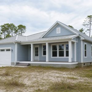 $330,000 Comfort Coastal Family Cottage: 1,810-Sq.-Ft. Four-Bedroom Plan