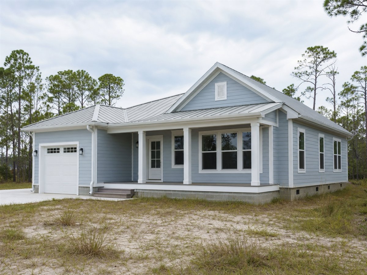 Seabreeze Cottage 1810, a conceptual 1810-square-foot coastal family cottage with a $330,000 construction target