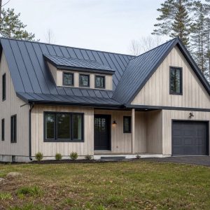 $337,500 Comfort Scandinavian-Inspired Family Home: 1,840-Sq.-Ft. Four-Bedroom Plan