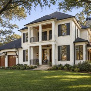 $695,000 Executive Southern-Inspired Custom Home: 3,260-Sq.-Ft. Four-Bedroom Custom Plan