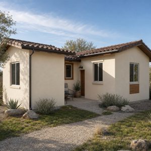 $65,625 Essential Courtyard-Entry Casita: 499-Sq.-Ft. One-Bedroom Plan