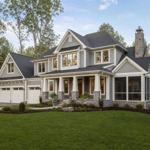 $710,000 Executive Lake-House-Inspired Custom Home: 3,320-Sq.-Ft. Four-Bedroom Custom Plan