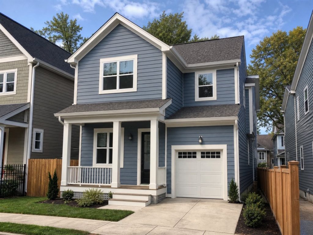 $362,500 Comfort Narrow-Lot Two-Story Family Home: 1,940-Sq.-Ft. Four-Bedroom Plan