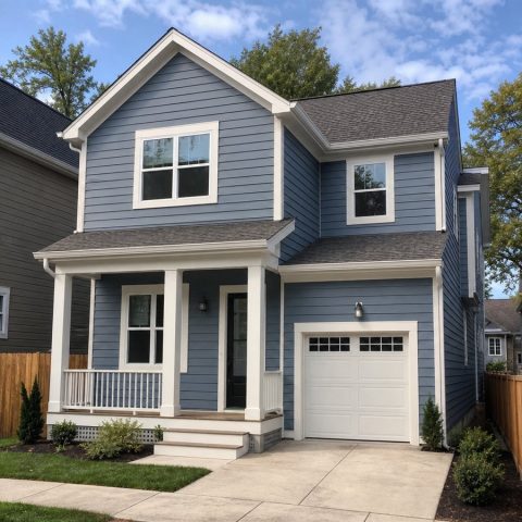 $362,500 Comfort Narrow-Lot Two-Story Family Home: 1,940-Sq.-Ft. Four-Bedroom Plan