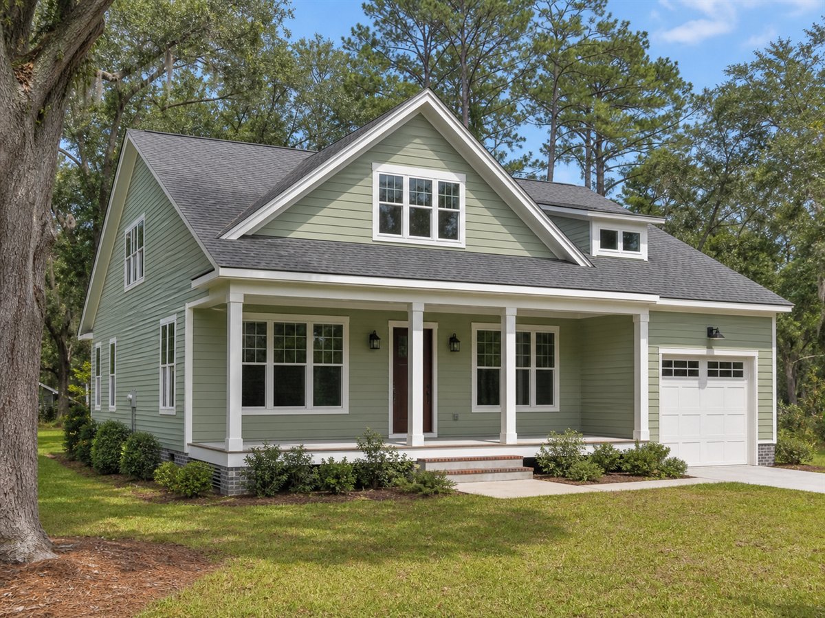 Magnolia Porch House 1950, a conceptual 1950-square-foot Southern-inspired family home with a $365,000 construction target