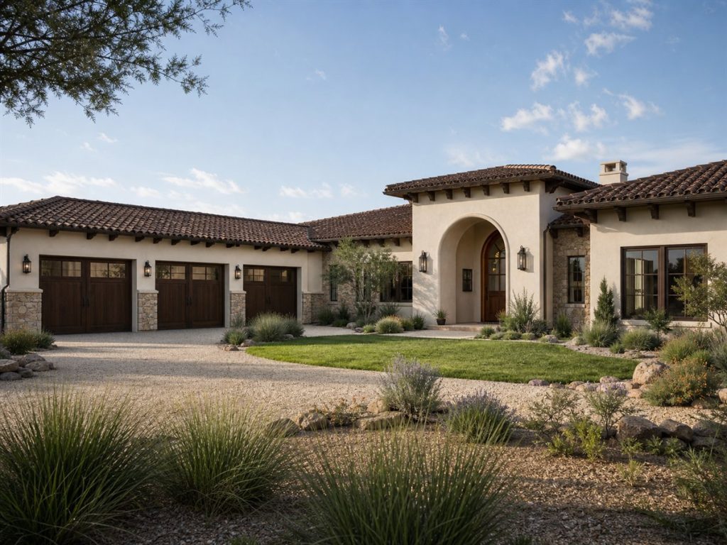 $735,000 Executive Courtyard Hacienda Custom Home: 3,420-Sq.-Ft. Four-Bedroom Custom Plan