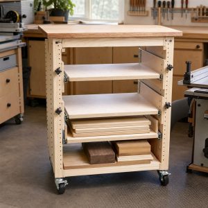 Height-Adjustable Outfeed and Assembly Table