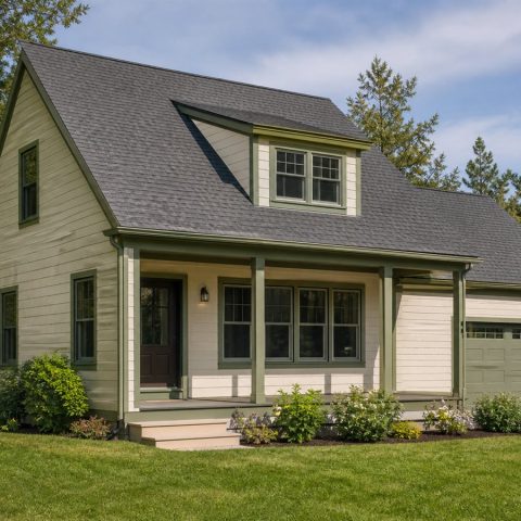 $372,500 Comfort Family Cottage: 1,980-Sq.-Ft. Four-Bedroom Plan