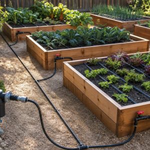 Raised-Bed Drip Irrigation: Layout and Setup Guide