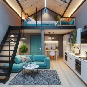Tiny House Kitchen Ideas Beneath a Loft