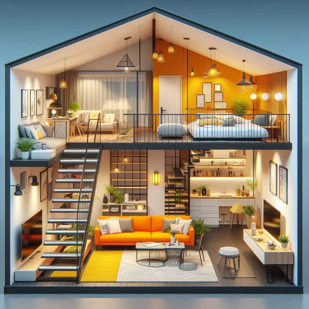 Tiny House Kitchen Ideas Beneath a Loft