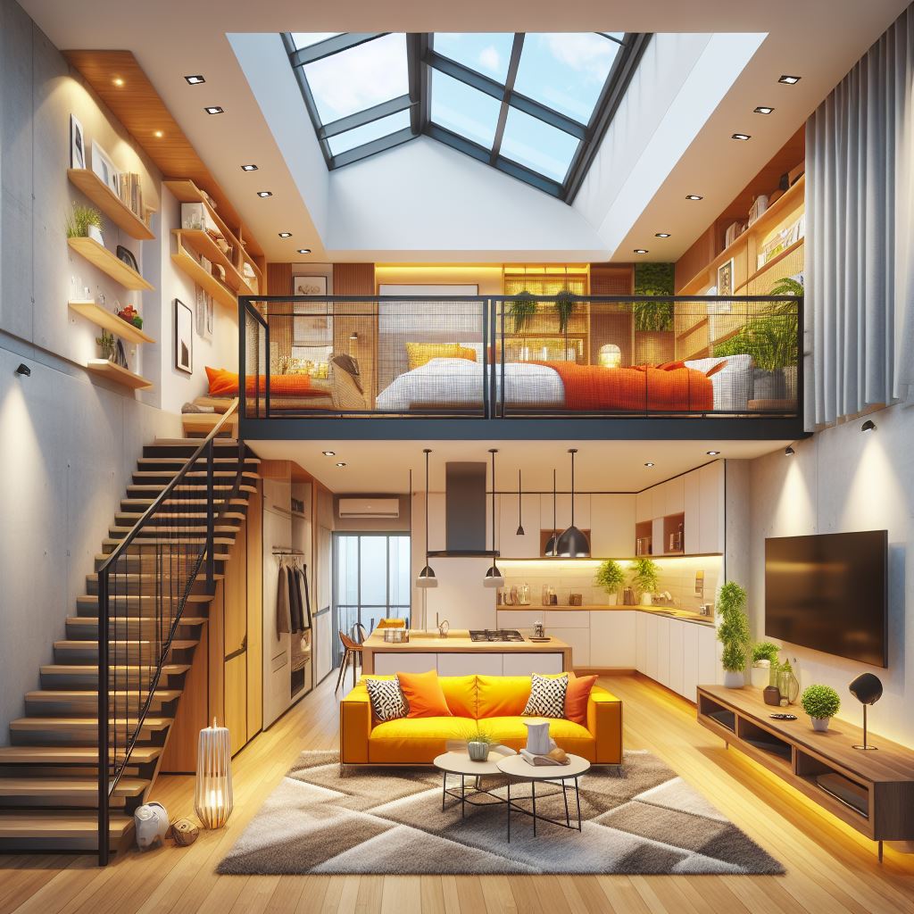 Tiny House Kitchen Ideas Beneath a Loft